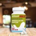 Milkaid Max Lactase Enzyme Capsule for Lactose Intolerance Relief | Prevents Wind, Bloating & Diarrhoea | Fast Acting Dairy Digestive Supplement | Gluten Free & Vegan | 60 Capsules - Image 3