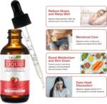 2PCS Liquid Magnesium Glycinate 60ml (4 Month Supply) - 1000mg High Strength Elemental Magnesium Supplement with Vitamins & Cellulose Fiber, Easy to Absorb, Strawberry Flavor - Image 6