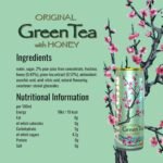 Arizona Green Iced Tea with Honey, Pack of 12 x 500ml Cans, Delicious Fruit Drink, No Artificial Colours or Preservatives - Image 3