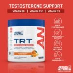 Applied Nutrition TRT for Men Over 40 | Zinc, Magnesium, D-Aspartic Acid, Maca, Ashwagandha & Sea Moss | Informed Sport – Lemon & Lime (300g – 30 Servings) - Image 5