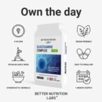 Glucosamine Complex - 9-in-1 Vegan Joint Support Formula with MSM, Vitamin C & Herbal Blend - 60 Easy-to-Swallow Capsules - Better Nutrition Labs - Image 3