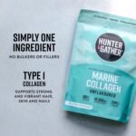 Hunter & Gather Marine Collagen Powder 300g | Pure Unflavoured Premium Hydrolysed Wild Caught Marine Collagen Peptides Powder for Hair Skin Nails Muscles | Collagen Supplements for Women and Men - Image 4