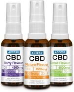 Access CBD Citrus CBD Oil 4800mg | Wellness Support | Daily Use | THC-Free | Extra Strong Strength CBD Spray | Natural Citrus Flavour | 30ml - Image 4