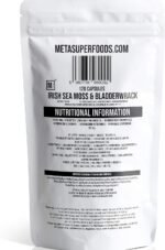 Sea Moss and Bladderwrack 120 Capsules (3600mg) | Vegan | Wild Harvested Sea Moss | Non GMO | Dr Sebi Irish Sea Moss - Image 3