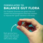 Probiotic Gummies for Digestive Support and Gut Health with 1 Billion CFU of Shelf Stable Microorganisms | Non-GMO, Gluten Free and Vegetarian Friendly | 2 Month Supply Mixed Berry Gummies - Image 4