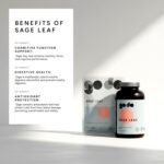 Fitness Health Sage Leaf Extract Tablet 500mg - Stop Sweating Tablets - Sharpen Memory - High Strength Supplement - Herbal Tablets - 360 Tablets - Image 3