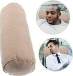 VICASKY Cotton Linen Foot Pillow for Massage and Beauty Bed 15x40cm Round Cylinder Cushion for Foot and Neck Support Elevation Pad for Salon and Home Use - Image 8