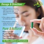 Morsan Nutraveda's Trikatu (Pippali, Kali Mirch, Sonth Extract Capsules, Herbal Supplement, Pack of 60 Veg. Capsules 500 mg. Each (Pack of 1) - Image 4
