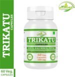Morsan Nutraveda's Trikatu (Pippali, Kali Mirch, Sonth Extract Capsules, Herbal Supplement, Pack of 60 Veg. Capsules 500 mg. Each (Pack of 1) - Image 6