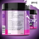 Warrior Creatine Monohydrate Powder + EAA 270g (30 Servings) – Pure Creatine with Essential Amino Acid Supplements for Muscle Recovery & Growth, Pre & Post Workout for Men & Women – Mixed Berry - Image 3