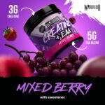 Warrior Creatine Monohydrate Powder + EAA 270g (30 Servings) – Pure Creatine with Essential Amino Acid Supplements for Muscle Recovery & Growth, Pre & Post Workout for Men & Women – Mixed Berry - Image 5