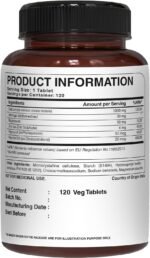 Pure Nutrition Ultra Calcium 1000mg with VIT D3 + K2 | 120 Tab | Highly absorbable Supplement with Calcium Citrate Malate, VIT D3, K2, Moringa Oleifera, Magnesium and Zinc. - Image 5