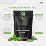 Andrographis Extract 500mg – High Strength Andrographis Paniculata Extract Equivalent to 5,000mg – 90 Vegan Capsules (3 Months Supply) – by Alpha01 - Image 3