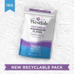 Westlab - Restoring Magnesium Flakes - 1kg Resealable Pouch - 100% Natural, Pure & Unscented Mineral Salts - Magnesium Chloride Foot & Body Soak - Image 3