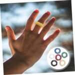 Massage Rings for Focus and Stress Management Set of 6 Spiky Acupressure Tools for Add and Autism Support - Image 10