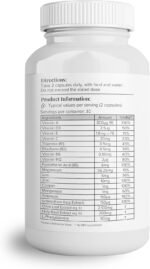 Hey Nutrition Thyroid Complex Supplement - Copper, Iron, Zinc, Selenium, Vitamin B Blend - Advanced Thyroid Function - 60 Capsules/30 Servings - Non-GMO, Vegan - Image 3