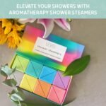 Aromatherapy Shower Steamers - Energising, 8 Pack - Birthday Gifts for Women - Shower Bombs with Multiple Fragrances - Self Care Relaxation, Body Restore, Sinus Relief Vapour - Image 4