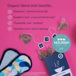 HOTTEA MAMA | Over The Moon | Period Support Tea | Spearmint, Raspberry Leaf, Rose, Chamomile, Dandelion Root | 14 Whole Leaf Biodegradable Bags (28 Cups Of Tea) - Image 4