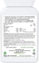 BioFem Women's Menopause Support - Herbal Blend with Vitamins & Minerals, 60 Vegan Capsules - Image 3