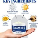 Magnesium Cream for Sleep 100g, Calm Magnesium Butter, for Leg Cramps, Muscle Relaxation & Sleep Support, Moisturizing Body & Skin, Topical Magnesium Chloride (100g) - Image 4