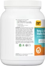 Hemp & Alfalfa Vitality Blend | Greens Blend for Energy Immunity | 500g Powder | UK Made - Image 3