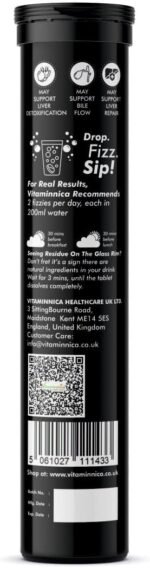 Vitaminnica Liver Detox 9-in-1 | Advanced Liver Cleanse & Support Formula | with Milk Thistle, Dandelion, Turmeric & More | Natural Orange Flavour | Promotes Detox, Digestion & Energy (Pack of 3) - Image 7