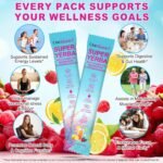 Yerba Mate Instant Tea Powder -Super Yerba Mate Raspberry Lemonade |30 Servings Clean Energy & Gut Health | Low Sugar with Probiotics - Image 6