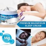 Magnesium Cream With Coconut Oil & Shea Butter - Magnesium Sleep Cream,Magne sium Sleep Lotion,Nighttime Magnesium Cr eam,Muscle Re/Lief,Whole Body Support,Fast Absorbing Body Lotion - Image 3