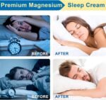 Magnesium Cream With Coconut Oil & Shea Butter - Magnesium Sleep Cream,Magne sium Sleep Lotion,Nighttime Magnesium Cr eam,Muscle Re/Lief,Whole Body Support,Fast Absorbing Body Lotion - Image 4