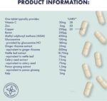 Higher Nature - MSM Glucosamine Joint Complex - Vitamin C, Copper, Zinc & Botanical Complex Tablets for Women & Men - Vegetarian & Vegan - 90 Tablets - Image 4