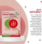 Period Heat Patch YEON Herbal – 8-Hour Duration | Natural Herbal Blend for Period Pain Relief | Lilac, Safflower & More | Plant-Based, Vegan-Friendly | 30-Day Supply | Pack of 1 - Image 5