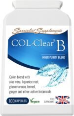 Specialist Supplements COL-Clear B Internal Cleanse Support 100 Capsules - Image 4