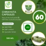 Chirayata (Swertia chirata) Capsule | Pack of 60 x 500 MG. Vegetarian Capsules | Natural Herbal Supplement | GMP Certified | Gluten Free (Pack of 1) - Image 4