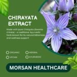 Chirayata (Swertia chirata) Capsule | Pack of 60 x 500 MG. Vegetarian Capsules | Natural Herbal Supplement | GMP Certified | Gluten Free (Pack of 1) - Image 5