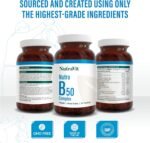 Nutra B50 Complex High Strength | Vegan 30 Tablets| Multivitamin Tablets - Folic Acid, Vitamin B, Vitamin C| Reduce Tiredness & Fatigue Whilst Supporting Your Immunce System - by NutraVit - Image 8