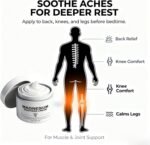 Magnesium Cream for Sleep and Restless Legs, Joint Relief Cream for Muscle Pain Relief, Back & Knee Pain Relief, Soothing Magnesium Balm with Lavender & Aloe Vera for Relaxation & Skin Hydration - Image 5