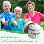 Magnesium Cream for Sleep and Restless Legs, Joint Relief Cream for Muscle Pain Relief, Back & Knee Pain Relief, Soothing Magnesium Balm with Lavender & Aloe Vera for Relaxation & Skin Hydration - Image 6
