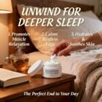 Magnesium Cream for Sleep and Restless Legs, Joint Relief Cream for Muscle Pain Relief, Back & Knee Pain Relief, Soothing Magnesium Balm with Lavender & Aloe Vera for Relaxation & Skin Hydration - Image 7