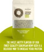 Sun & Seed Organic Hulled Hemp Seeds - 250g - 100% Organically Grown - Hemp Seeds Superfood - Vegan Friendly - Rich in Omega-3 and Omega-6 - Image 3