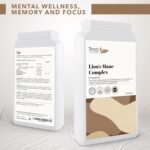 Troo Health Care Lion's Mane Mushroom Complex 120 Capsules - 1500mg Lions Mane 30% Polysaccharides with Acerola Cherry Vitamin C & Black Pepper Extract Supplement - Made in United Kingdom - Image 7