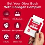 Purolabs Marine Collagen Complex - Collagen Supplement for Women & Men - with Hyaluronic Acid & Vitamin C - High Strength Type 1 Hydrolyzed Collagen Peptides - 60 Capsules - Skin, Hair & Nails - Image 3