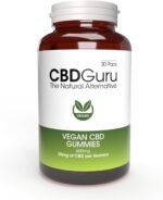 CBD Guru Vegan CBD Gummies 20mg 30 Pack - Mixed Fruit Flavour Broad Spectrum CBD Vegan Gummy Bears for Sleep & Anxiety Support, 600mg Total CBD - Image 4