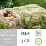 PROMEED All-Season Herbal Sleep Aid Comforter with Chamomile, Lavender, and Rosemary - AASM & AGR Certified for Improved Sleep Quality - Machine Washable Bedding, Pink - Queen/King 108"x90" - Image 6