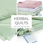 PROMEED All-Season Herbal Sleep Aid Comforter with Chamomile, Lavender, and Rosemary - AASM & AGR Certified for Improved Sleep Quality - Machine Washable Bedding, Pink - Queen/King 108"x90" - Image 7