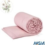 PROMEED All-Season Herbal Sleep Aid Comforter with Chamomile, Lavender, and Rosemary - AASM & AGR Certified for Improved Sleep Quality - Machine Washable Bedding, Pink - Queen/King 108"x90" - Image 8