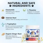 Cat Calming Chews 230 ct - Cat Anxiety Relief with Chamomile& L-Theanine |for Stress, Travel, Barking, Grooming, Support Relaxation| for All Breeds & Ages - Image 3