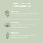 Simone Thomas Wellness, Super Greens Supplements with Vitamin C and E. Superfood Daily Greens Vitamins. Food Supplement. Vegan - 1 Month Supply - Image 5