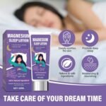 Magnesium Sleep Cream, Better Sleep Magnesium Cream for Leg Cramps, Joint Care and Muscle Relief, Comfortable and Deep Sleep Support (3) - Image 3