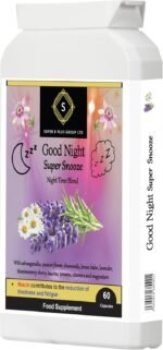 Good Night Super Snooze - Sleep Support with Chamomile & Lavender (Vegan Supplement) - Image 3