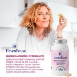 Perimenopause Supplement by Harmony Haven – Hormone Balance Support for Women – 60 Capsules – with Vitamins C, D3, B6, B12, Magnesium, Zinc, Wild Yam, Maca, Ashwagandha – Vegan, Gluten-Free, Non-GMO - Image 3